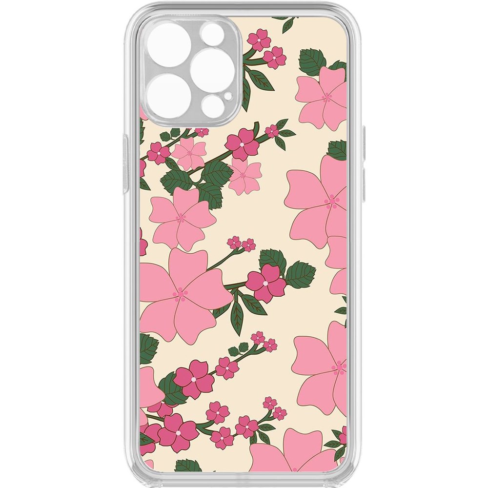 Чехол-накладка Krutoff Clear Case Цветочный паттерн 1 для iPhone 12 Pro с защитой камеры
Чехол-накладка Krutoff Clear Case Цветочный паттерн 1 для iPhone 12 Pro с защитой камеры