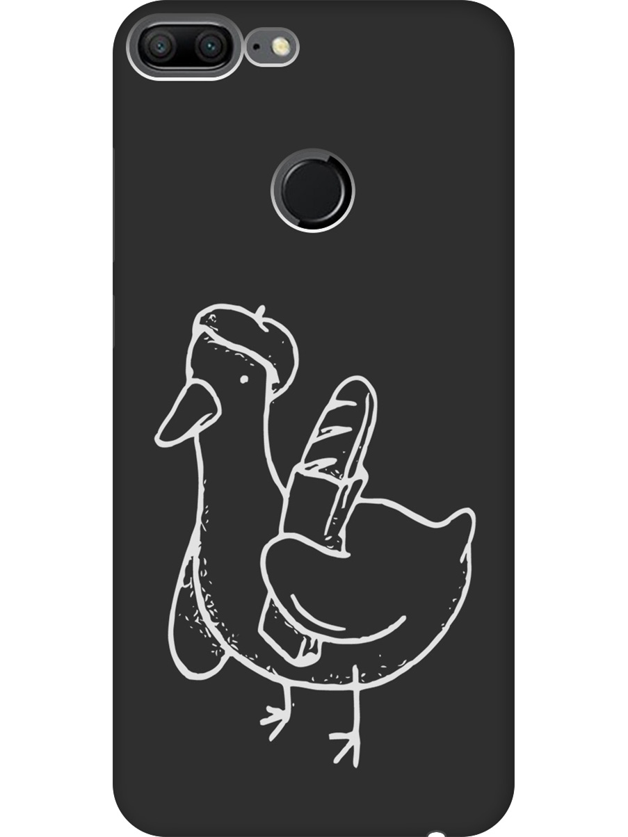 Силиконовый чехол на Honor 9 Lite с принтом "Французский гусь" матовый черный, Черный;белый;серый, 717568412
Силиконовый чехол на Honor 9 Lite с принтом "Французский гусь" матовый черный, Черный;белый;серый, 717568412