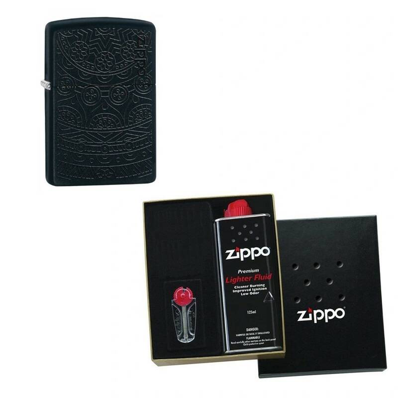 Зажигалка ZIPPO Tone on Tone Design Black Matte 29989 в подарочной упаковке + топливо, Черный, 29989-n
Зажигалка ZIPPO Tone on Tone Design Black Matte 29989 в подарочной упаковке + топливо, Черный, 29989-n