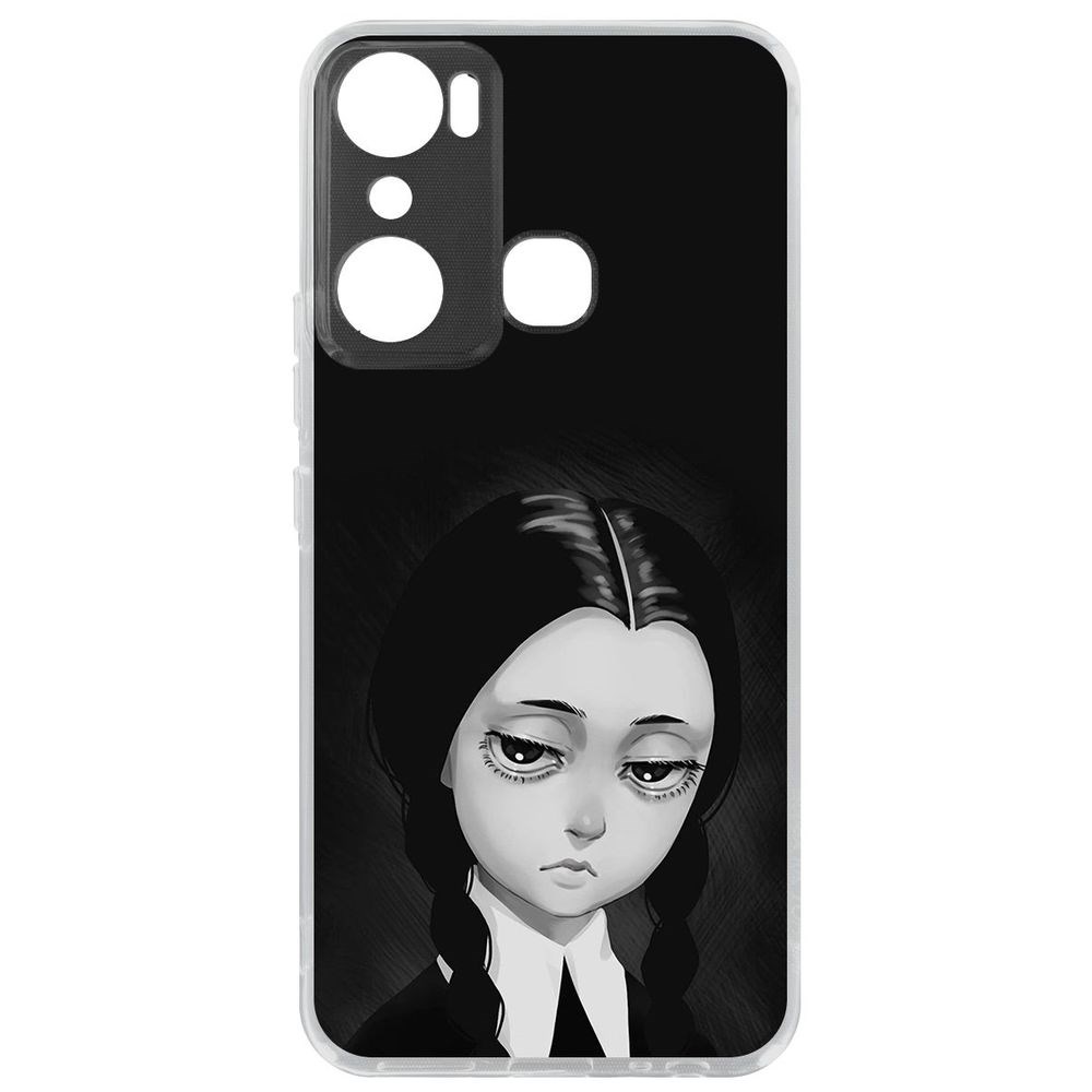 Чехол-накладка Кейс Уэнсдей Аддамс - Рисованная Уэнсдей для Infinix Hot 20i, Прозрачный
Чехол-накладка Кейс Уэнсдей Аддамс - Рисованная Уэнсдей для Infinix Hot 20i, Прозрачный