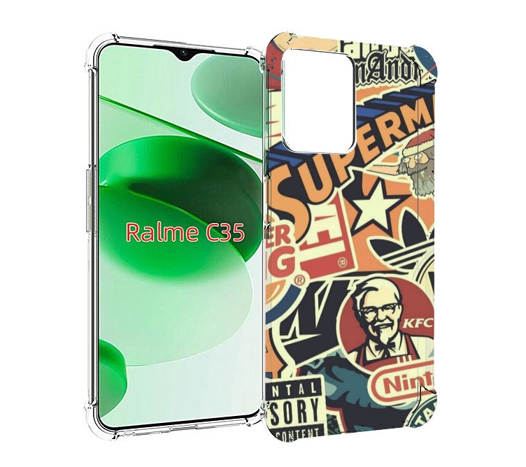 Чехол MyPads Лейблы-на-постере для Realme C35 / Narzo 50A Prime, Прозрачный, Tocco
Чехол MyPads Лейблы-на-постере для Realme C35 / Narzo 50A Prime, Прозрачный, Tocco