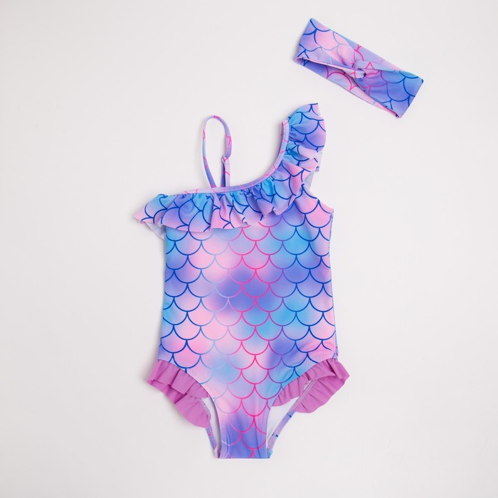 Купальник детский слитный MINAKU с повязкой, фиолетовый/синий, 116-122, MINAKU: Swim Collection KIDS
Купальник детский слитный MINAKU с повязкой, фиолетовый/синий, 116-122, MINAKU: Swim Collection KIDS