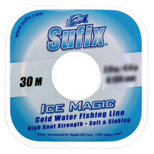 фото Леска sufix ice magic 30м. 0.085мм. clear
