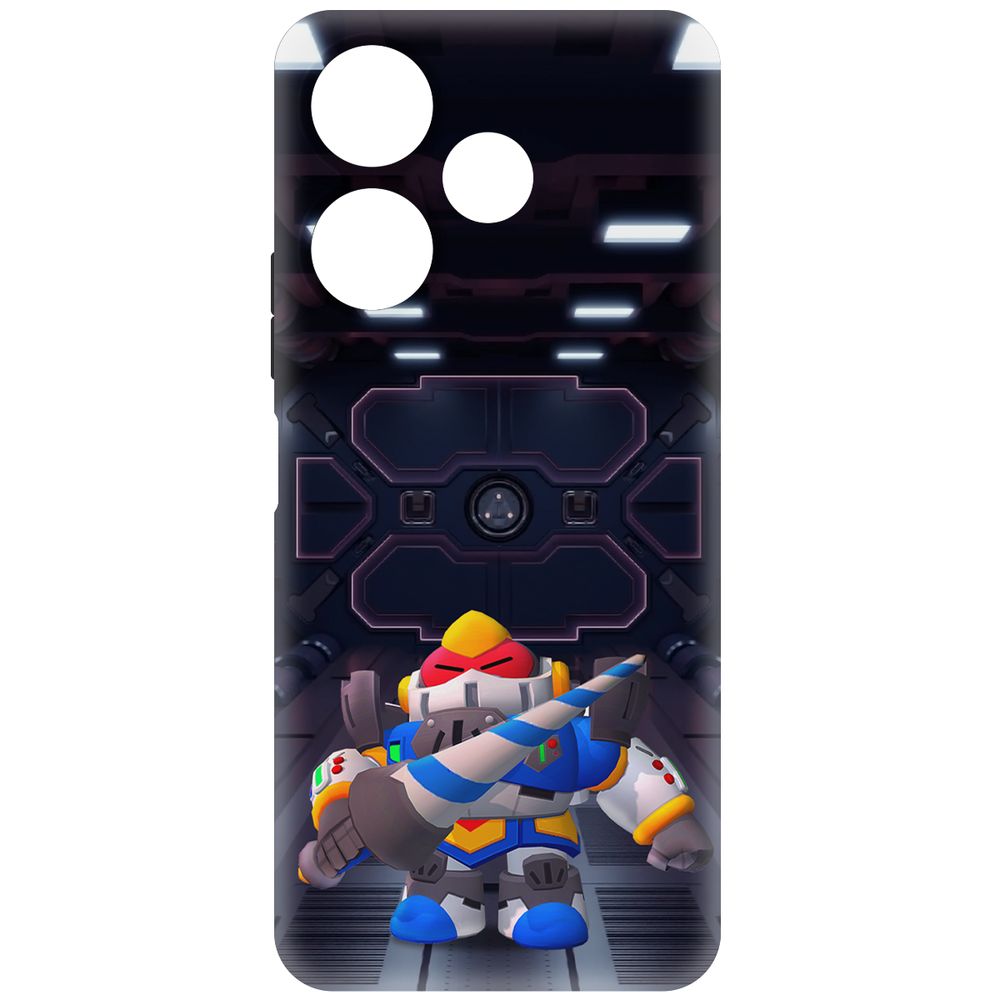 Чехол-накладка Krutoff Soft Case Brawl Stars - Паладин Вольт-Меха для Xiaomi Redmi 13, Черный
Чехол-накладка Krutoff Soft Case Brawl Stars - Паладин Вольт-Меха для Xiaomi Redmi 13, Черный