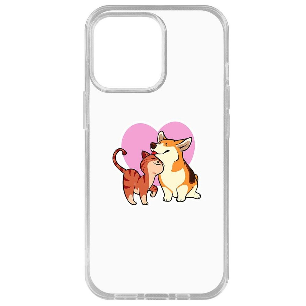 Чехол-накладка Krutoff Clear Case Любовь противоположностей для iPhone 14 Pro Max, Прозрачный
Чехол-накладка Krutoff Clear Case Любовь противоположностей для iPhone 14 Pro Max, Прозрачный