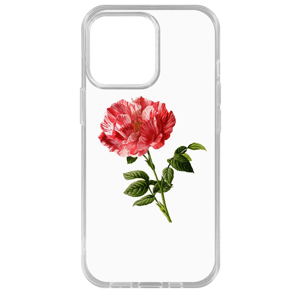 Чехол-накладка Krutoff Clear Case Рисованная роза для iPhone 14 Pro Max, Прозрачный
Чехол-накладка Krutoff Clear Case Рисованная роза для iPhone 14 Pro Max, Прозрачный