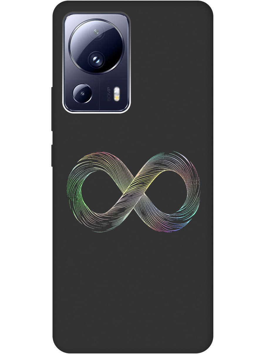 Силиконовый чехол на Xiaomi 13 Lite с принтом "Знак бесконечность" матовый черный, Черный;серебристый, 768741261
Силиконовый чехол на Xiaomi 13 Lite с принтом "Знак бесконечность" матовый черный, Черный;серебристый, 768741261