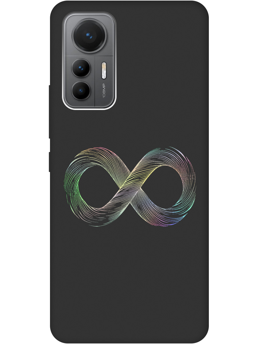 Силиконовый чехол на Xiaomi 12 Lite с принтом "Знак бесконечность" матовый черный, Черный;серебристый, 740133361
Силиконовый чехол на Xiaomi 12 Lite с принтом "Знак бесконечность" матовый черный, Черный;серебристый, 740133361