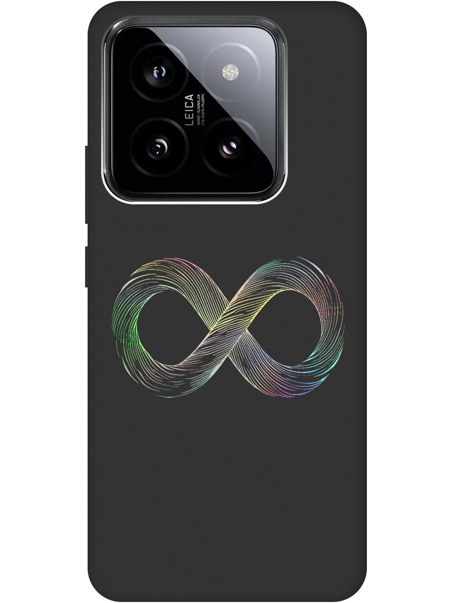 Силиконовый чехол на Xiaomi 14 Pro с принтом "Знак бесконечность" матовый черный, Черный;серебристый, 777771061
Силиконовый чехол на Xiaomi 14 Pro с принтом "Знак бесконечность" матовый черный, Черный;серебристый, 777771061