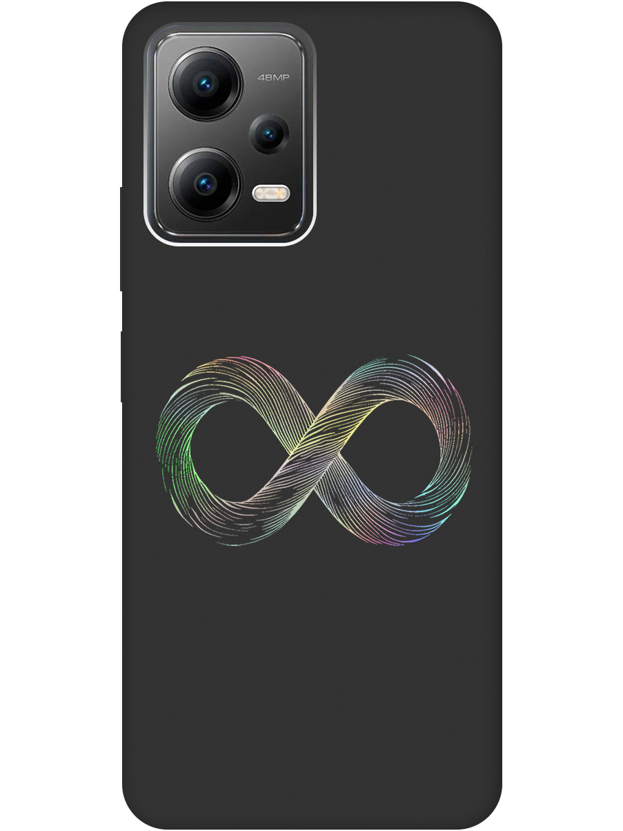 Силиконовый чехол на Xiaomi Poco X5 5G с принтом "Знак бесконечность" матовый черный, Черный;серебристый, 767959661
Силиконовый чехол на Xiaomi Poco X5 5G с принтом "Знак бесконечность" матовый черный, Черный;серебристый, 767959661
