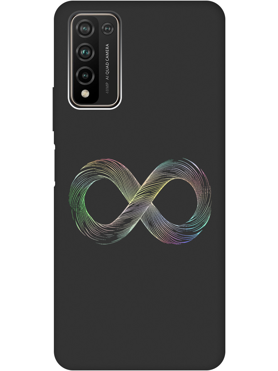 Силиконовый чехол на Honor 10x Lite с принтом "Знак бесконечность" матовый черный, Черный;серебристый, 723565561
Силиконовый чехол на Honor 10x Lite с принтом "Знак бесконечность" матовый черный, Черный;серебристый, 723565561