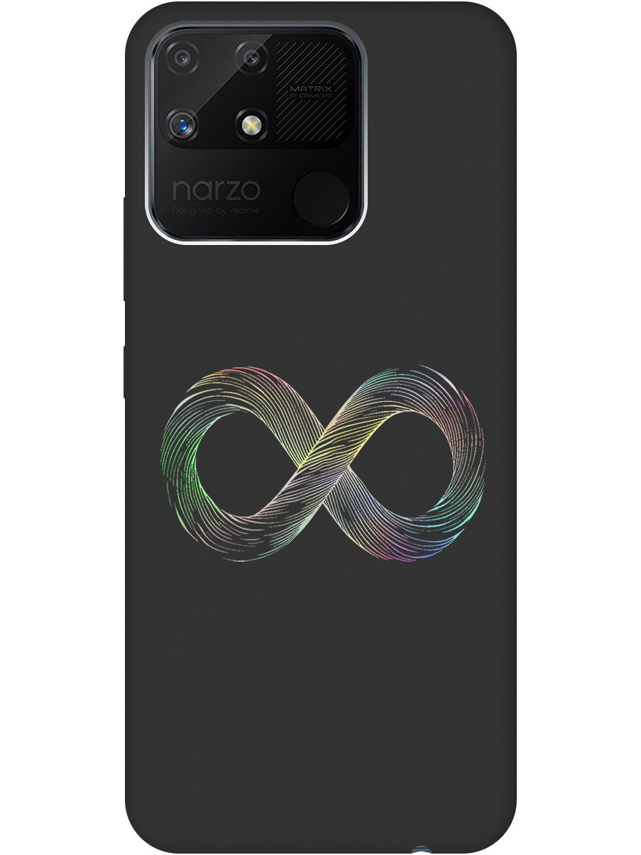 Силиконовый чехол на Realme narzo 50A с принтом "Знак бесконечность" матовый черный, Черный;серебристый, 740189961
Силиконовый чехол на Realme narzo 50A с принтом "Знак бесконечность" матовый черный, Черный;серебристый, 740189961