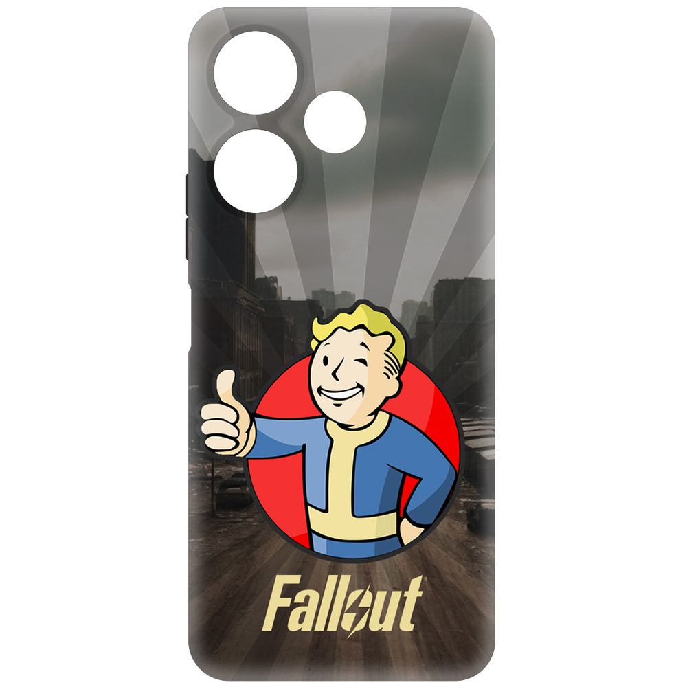 Чехол-накладка Krutoff Soft Case Фоллаут (Fallout) - Волт-бой для Xiaomi Poco M6 4G черный
Чехол-накладка Krutoff Soft Case Фоллаут (Fallout) - Волт-бой для Xiaomi Poco M6 4G черный