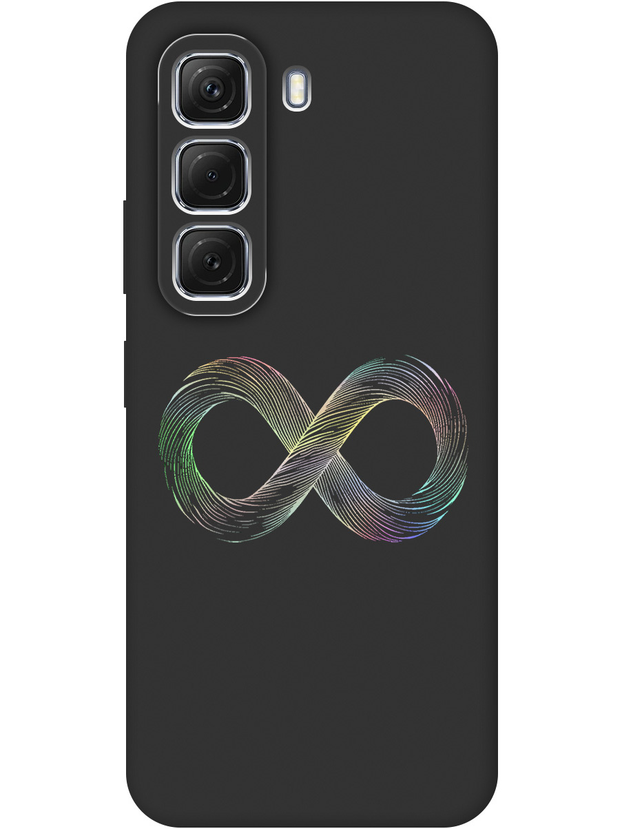 Силиконовый чехол на Infinix Hot 50 4G с принтом "Знак бесконечность" матовый черный, Черный;серебристый, 786718761
Силиконовый чехол на Infinix Hot 50 4G с принтом "Знак бесконечность" матовый черный, Черный;серебристый, 786718761