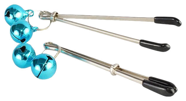 фото Зажимы на соски sitabella с колокольчиками на конце ск-визит