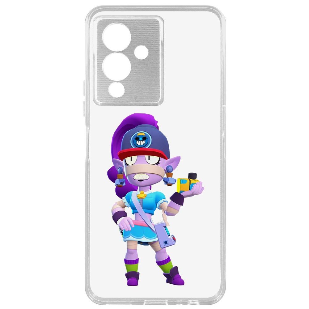 Чехол-накладка Кейс Brawl Stars-Суперфанатка Эмз для Infinix Note 12 Pro 5G, Прозрачный
Чехол-накладка Кейс Brawl Stars-Суперфанатка Эмз для Infinix Note 12 Pro 5G, Прозрачный