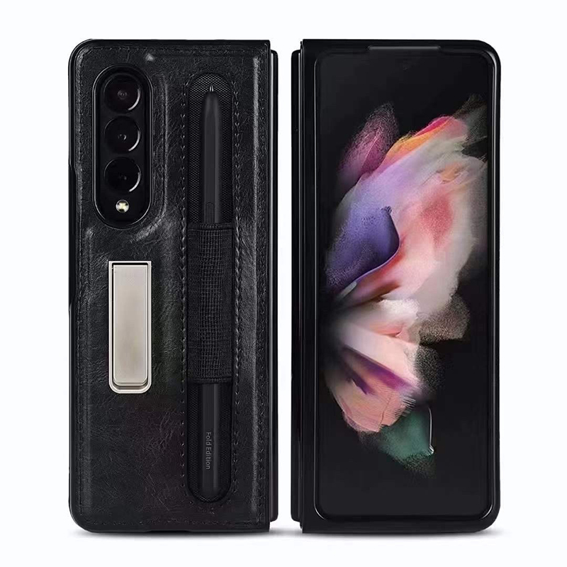 Чехол-накладка для Samsung Galaxy Z Fold 3, DU DU, с подставкой, экокожа гладкая, черный
Чехол-накладка для Samsung Galaxy Z Fold 3, DU DU, с подставкой, экокожа гладкая, черный