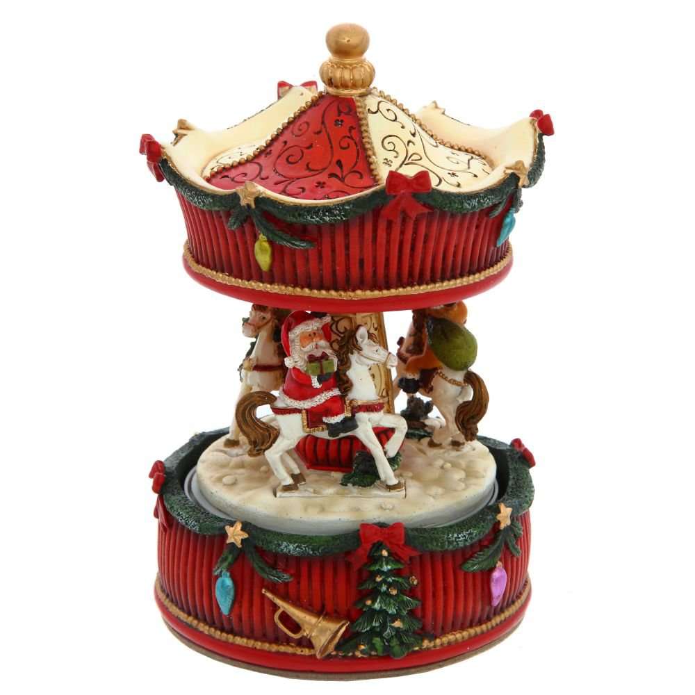 Новогодняя фигурка Карусель с музыкой и функцией движения 11x11x17 см, Разноцветный, Карусель с музыкой и функцией движения
Новогодняя фигурка Карусель с музыкой и функцией движения 11x11x17 см, Разноцветный, Карусель с музыкой и функцией движения