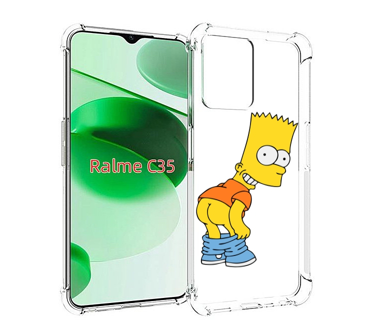 Чехол MyPads барт-симпсон-довольный для Realme C35 / Narzo 50A Prime, Прозрачный, Tocco
Чехол MyPads барт-симпсон-довольный для Realme C35 / Narzo 50A Prime, Прозрачный, Tocco