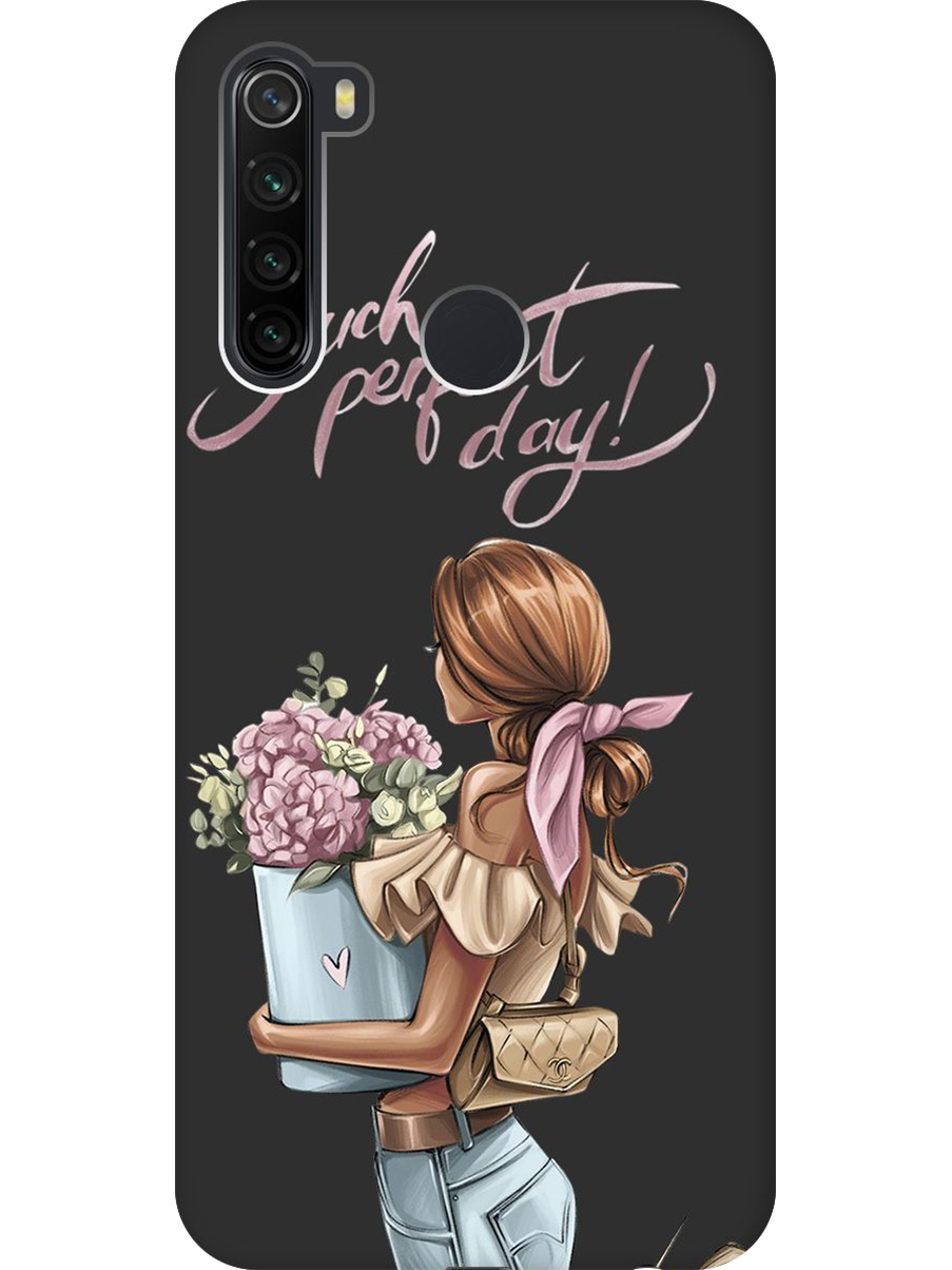 Силиконовый чехол на Xiaomi Redmi Note 8T с принтом "Какой прекрасный день" матовый черный, Черный;прозрачный;голубой;розовый, 722349075
Силиконовый чехол на Xiaomi Redmi Note 8T с принтом "Какой прекрасный день" матовый черный, Черный;прозрачный;голубой;розовый, 722349075