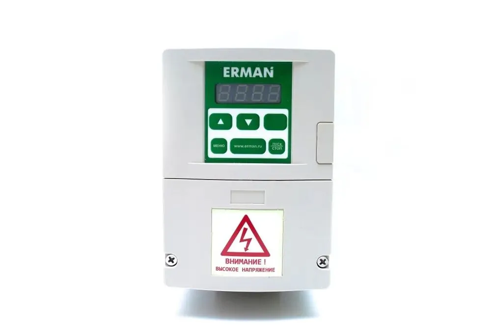 Частотный преобразователь ERMANGIZER ER-G-220-02-1,5 с датчиком давления ER-G-ADT-0,6, Серый, ER-G-220-02-1,5
Частотный преобразователь ERMANGIZER ER-G-220-02-1,5 с датчиком давления ER-G-ADT-0,6, Серый, ER-G-220-02-1,5
