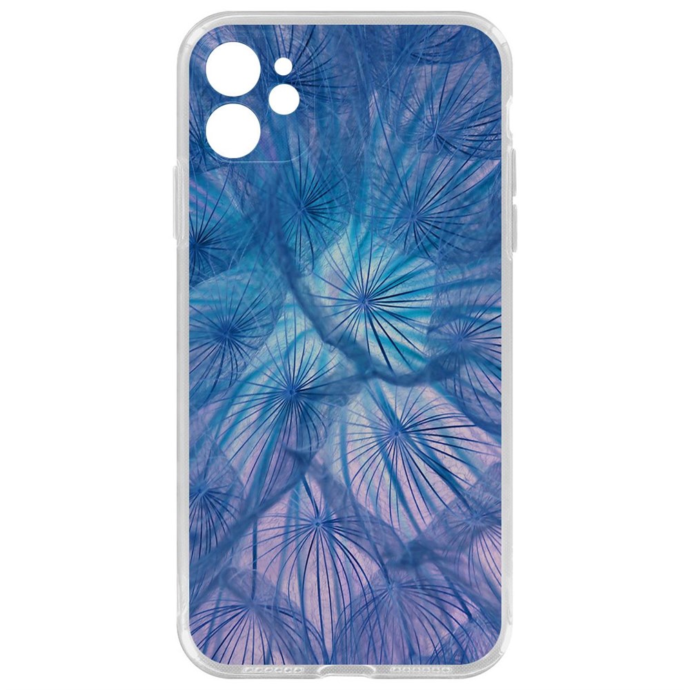 Чехол-накладка Krutoff Clear Case Синий одуванчик для iPhone 11 с защитой камеры, Прозрачный
Чехол-накладка Krutoff Clear Case Синий одуванчик для iPhone 11 с защитой камеры, Прозрачный