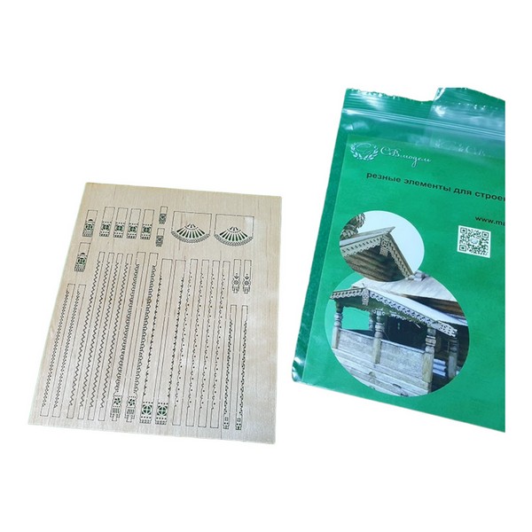 фото 5401 набор резных элементов для декора 1:72 св модель