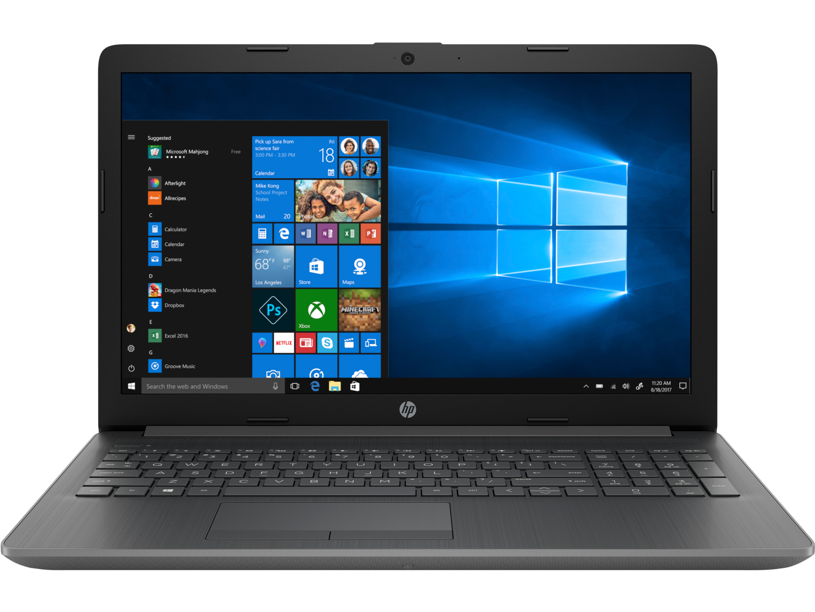 фото Ноутбук hp 15-dw1047ur grey (22p84ea)