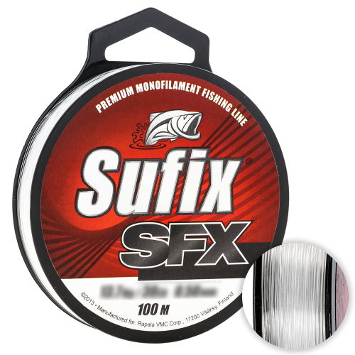 фото Леска sufix sfx 100м. 0.40мм. clear