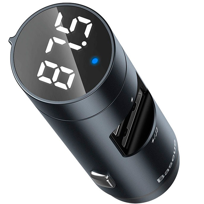 Автомобильное ЗУ с FM Baseus Energy Column Car Wireless MP3 Charger (Wireless 5.0+5V/3.1A)
Автомобильное ЗУ с FM Baseus Energy Column Car Wireless MP3 Charger (Wireless 5.0+5V/3.1A)