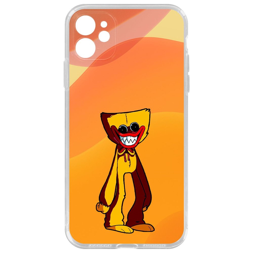 Чехол-накладка Krutoff Clear Case Хаги Ваги Желтый для iPhone 11 с защитой камеры, Прозрачный
Чехол-накладка Krutoff Clear Case Хаги Ваги Желтый для iPhone 11 с защитой камеры, Прозрачный