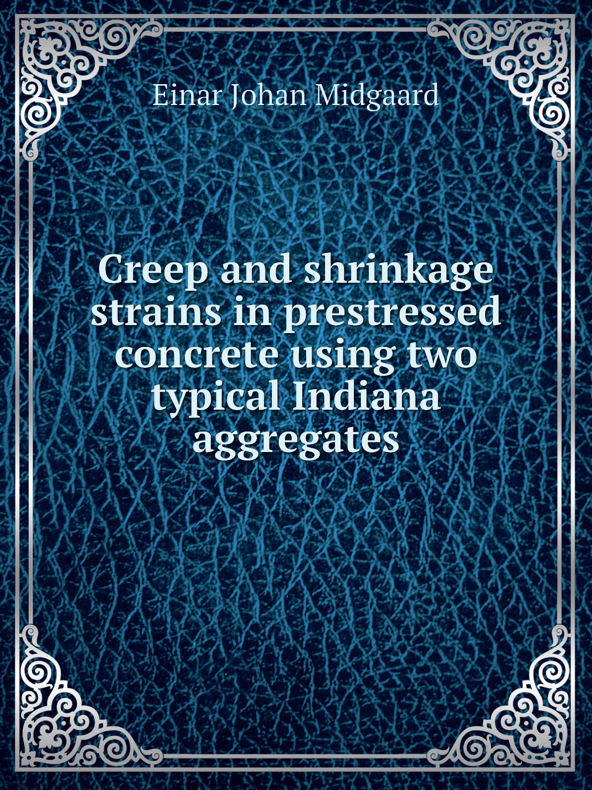Creep and shrinkage strains in prestressed concrete using two typical Indiana aggregates
Creep and shrinkage strains in prestressed concrete using two typical Indiana aggregates