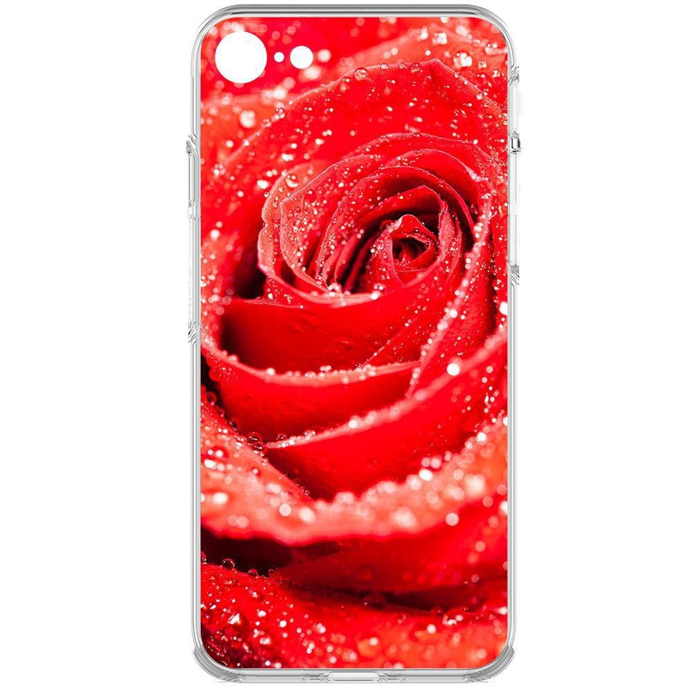 Чехол-накладка Krutoff Clear Case Роза для iPhone 7/8/SE 2020 с защитой камеры, Прозрачный
Чехол-накладка Krutoff Clear Case Роза для iPhone 7/8/SE 2020 с защитой камеры, Прозрачный