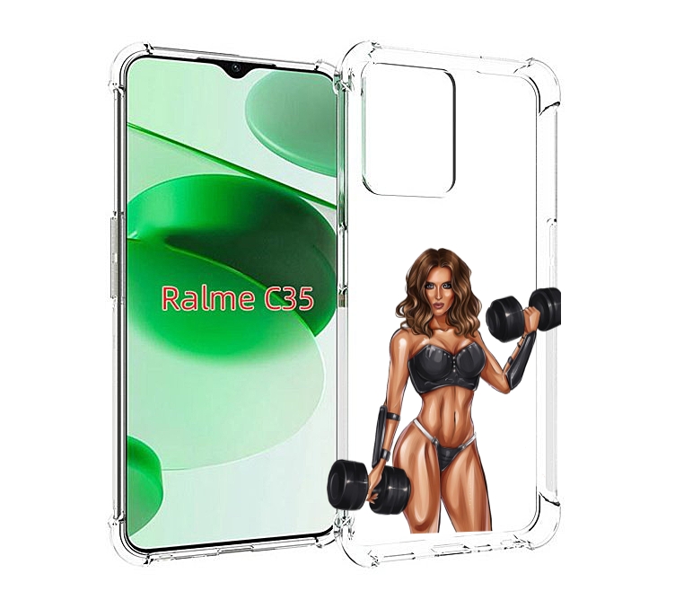 Чехол MyPads девушка с гантелями спорт женский для Realme C35 / Narzo 50A Prime, Прозрачный, Tocco
Чехол MyPads девушка с гантелями спорт женский для Realme C35 / Narzo 50A Prime, Прозрачный, Tocco