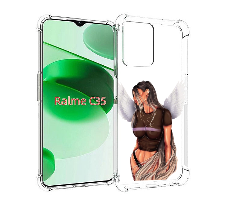 Чехол MyPads девушка-ангел-с-крыльями женский для Realme C35 / Narzo 50A Prime, Прозрачный, Tocco
Чехол MyPads девушка-ангел-с-крыльями женский для Realme C35 / Narzo 50A Prime, Прозрачный, Tocco