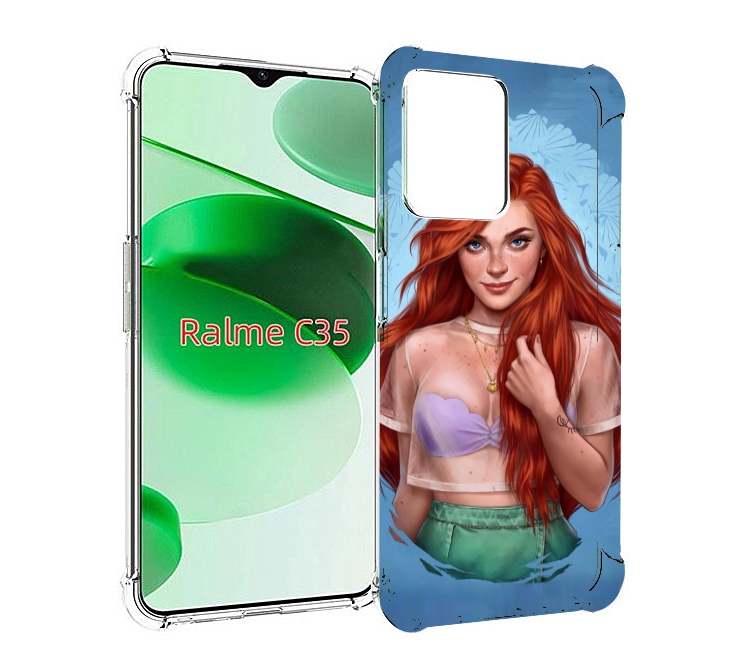 Чехол MyPads девушка-в-голубом-фоне женский для Realme C35 / Narzo 50A Prime, Прозрачный, Tocco
Чехол MyPads девушка-в-голубом-фоне женский для Realme C35 / Narzo 50A Prime, Прозрачный, Tocco