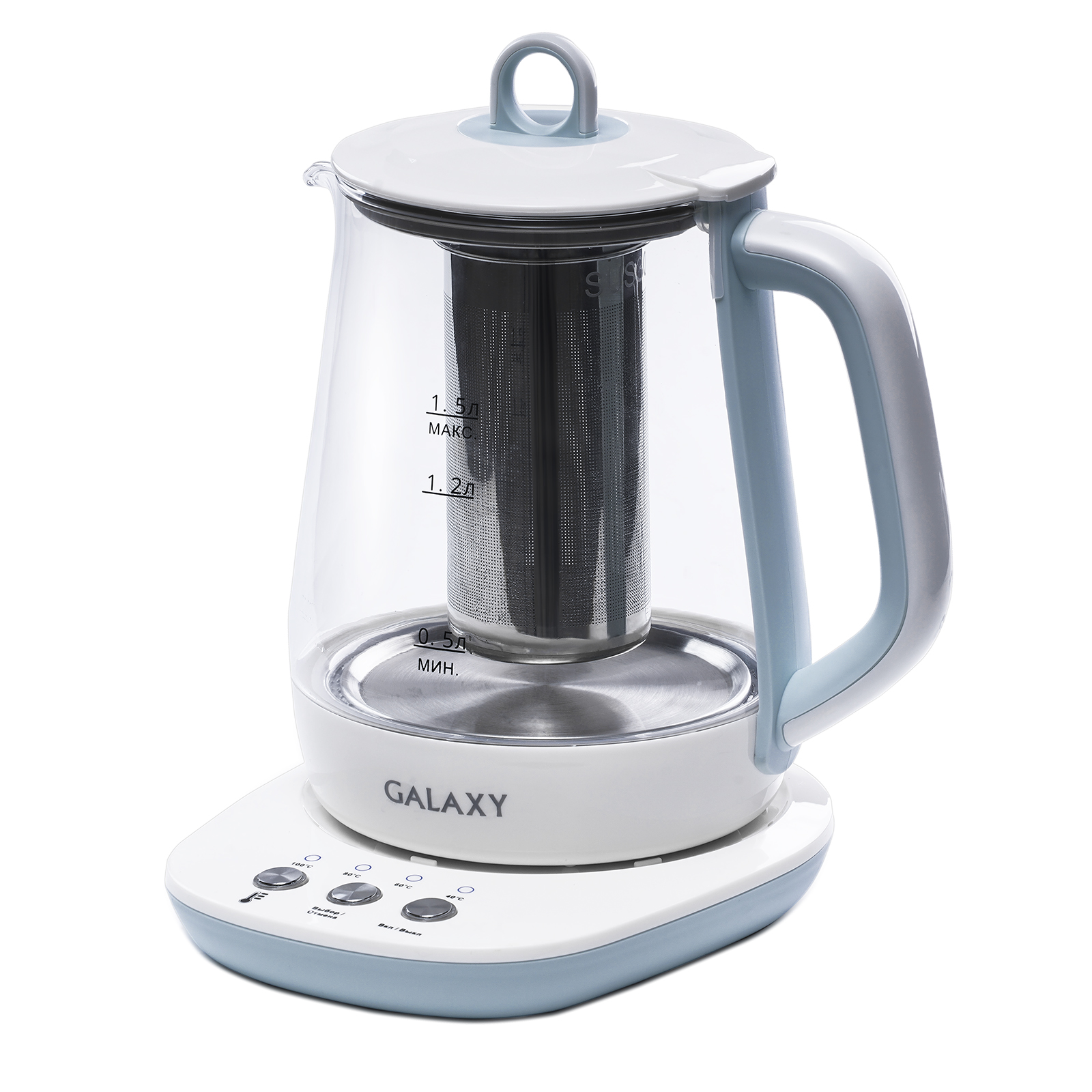 фото Чайник электрический galaxy gl0591 голубой