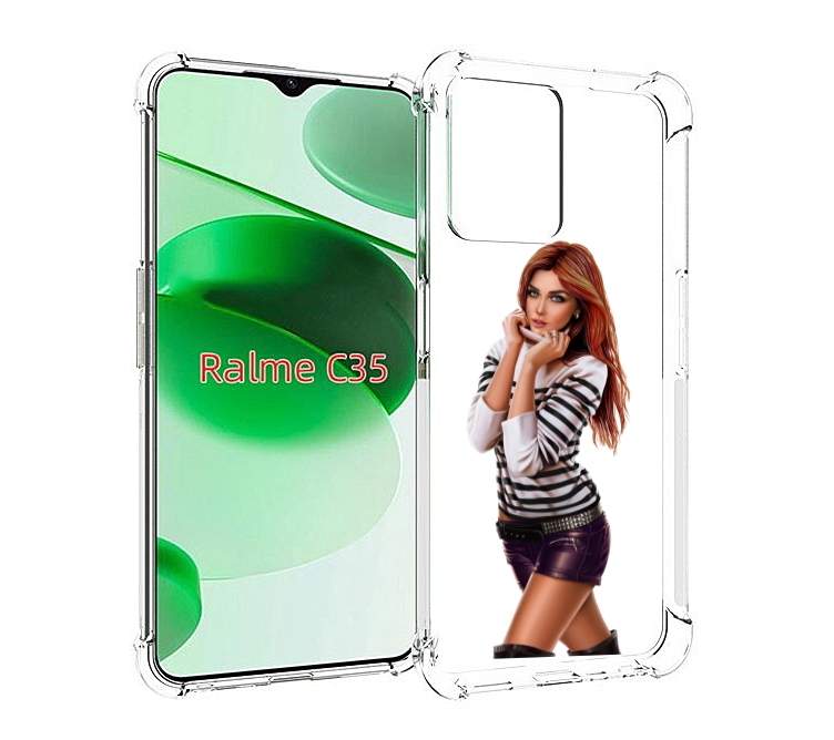 Чехол MyPads девушка-в-свитере-с-полоской для Realme C35 / Narzo 50A Prime, Прозрачный, Tocco
Чехол MyPads девушка-в-свитере-с-полоской для Realme C35 / Narzo 50A Prime, Прозрачный, Tocco