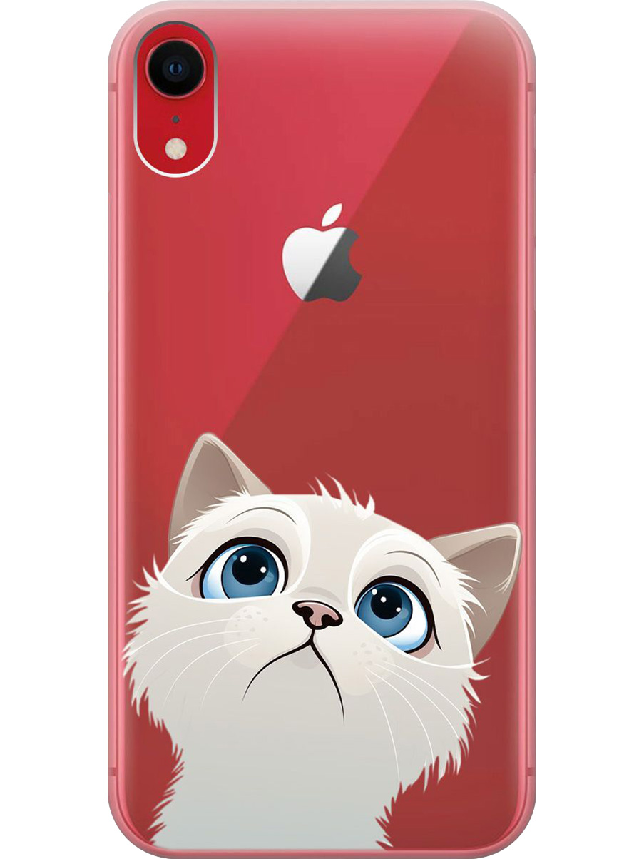 Силиконовый чехол на Apple iPhone XR с принтом "Белый котик" прозрачный, Прозрачный;белый, 719086311
Силиконовый чехол на Apple iPhone XR с принтом "Белый котик" прозрачный, Прозрачный;белый, 719086311