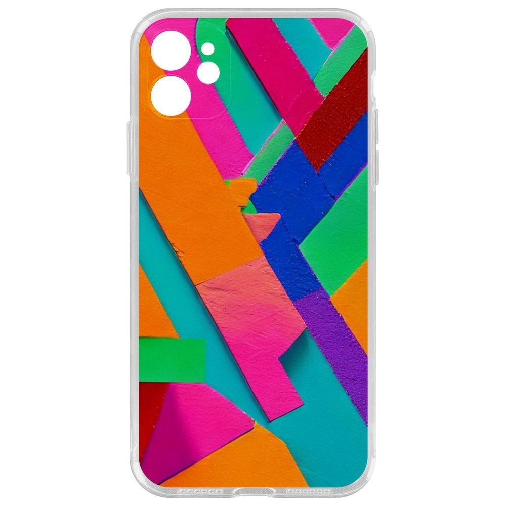 Чехол-накладка Krutoff Clear Case Нейроавангард для iPhone 11 с защитой камеры, Прозрачный
Чехол-накладка Krutoff Clear Case Нейроавангард для iPhone 11 с защитой камеры, Прозрачный