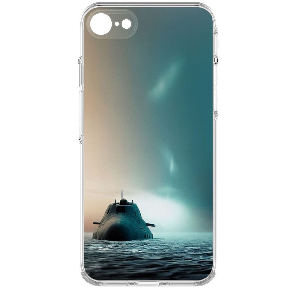 Чехол-накладка Krutoff Clear Case Подлодка для iPhone 7/8/SE 2020 с защитой камеры, Прозрачный
Чехол-накладка Krutoff Clear Case Подлодка для iPhone 7/8/SE 2020 с защитой камеры, Прозрачный