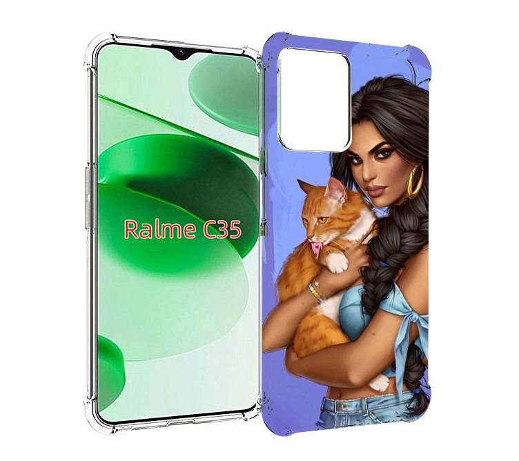 Чехол MyPads девушка-красивая-с-синим-фоном женский для Realme C35 / Narzo 50A Prime, Прозрачный, Tocco
Чехол MyPads девушка-красивая-с-синим-фоном женский для Realme C35 / Narzo 50A Prime, Прозрачный, Tocco