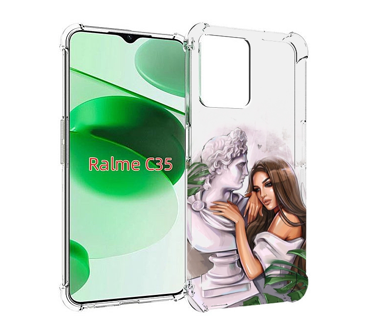 Чехол MyPads девушка-модель-со-статуей женский для Realme C35 / Narzo 50A Prime, Прозрачный, Tocco
Чехол MyPads девушка-модель-со-статуей женский для Realme C35 / Narzo 50A Prime, Прозрачный, Tocco