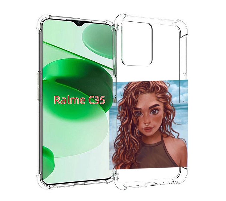 Чехол MyPads девушка-с-пирсингом-на-море женский для Realme C35 / Narzo 50A Prime, Прозрачный, Tocco
Чехол MyPads девушка-с-пирсингом-на-море женский для Realme C35 / Narzo 50A Prime, Прозрачный, Tocco