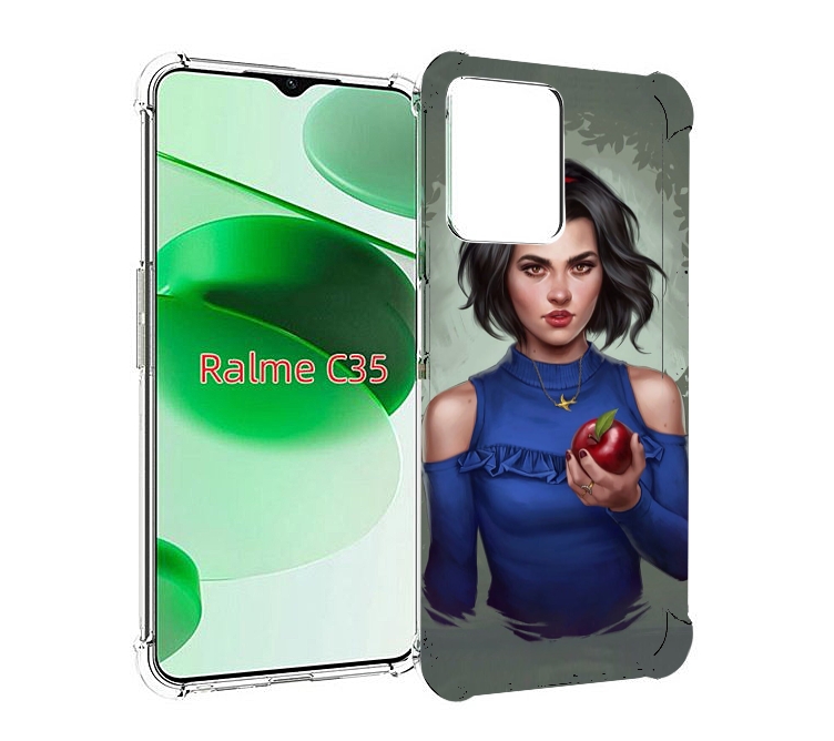 Чехол MyPads девушка-с-яблоком женский для Realme C35 / Narzo 50A Prime, Прозрачный, Tocco
Чехол MyPads девушка-с-яблоком женский для Realme C35 / Narzo 50A Prime, Прозрачный, Tocco