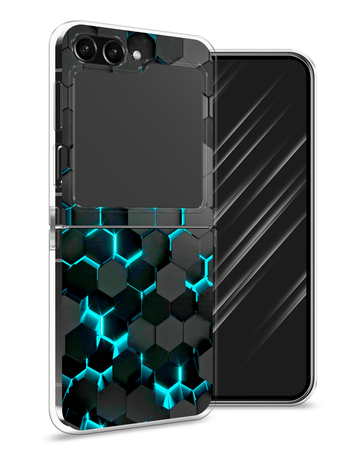 Чехол Awog на Samsung Galaxy Z Flip 5 "Соты бирюзовые", Черный;бирюзовый;синий, 2108350-3
Чехол Awog на Samsung Galaxy Z Flip 5 "Соты бирюзовые", Черный;бирюзовый;синий, 2108350-3