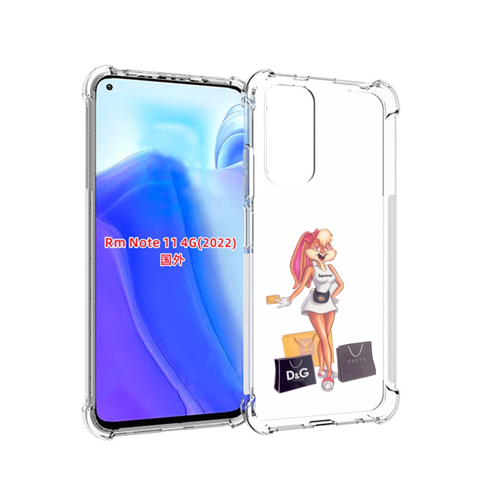 Чехол MyPads модница-зайка женский для Xiaomi Redmi Note 11 4G ( Глобальная версия ), Tocco
Чехол MyPads модница-зайка женский для Xiaomi Redmi Note 11 4G ( Глобальная версия ), Tocco
