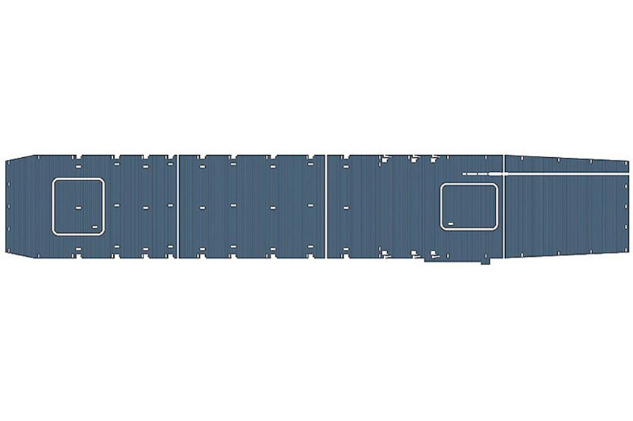 72146Набор для детализации WOODEN DECK FOR ESCORT CARRIER USS GAMBIER BAY HASEGAWA 1/350
72146Набор для детализации WOODEN DECK FOR ESCORT CARRIER USS GAMBIER BAY HASEGAWA 1/350