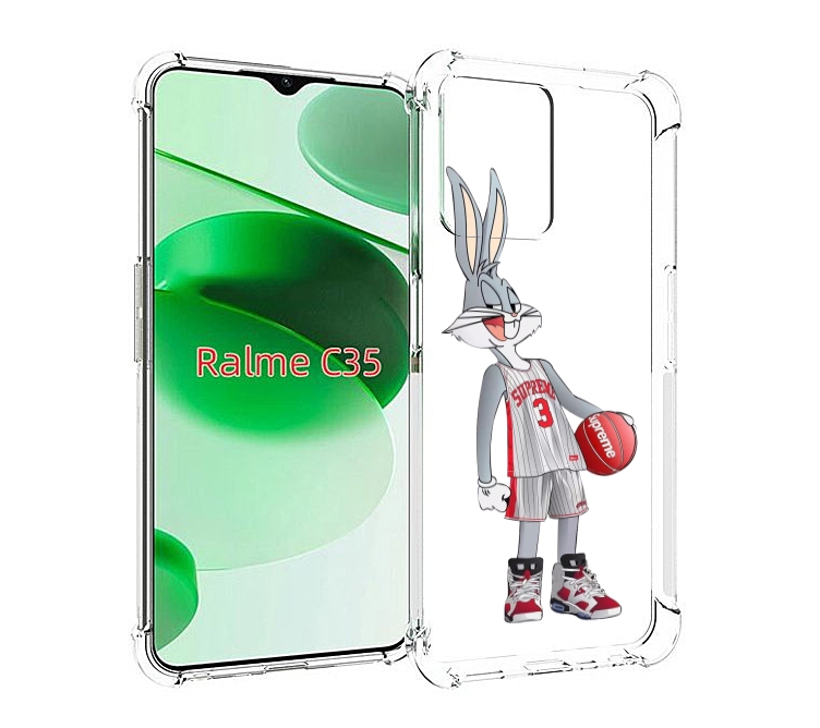 Чехол MyPads заяц-баскетболист женский для Realme C35 / Narzo 50A Prime, Прозрачный, Tocco
Чехол MyPads заяц-баскетболист женский для Realme C35 / Narzo 50A Prime, Прозрачный, Tocco