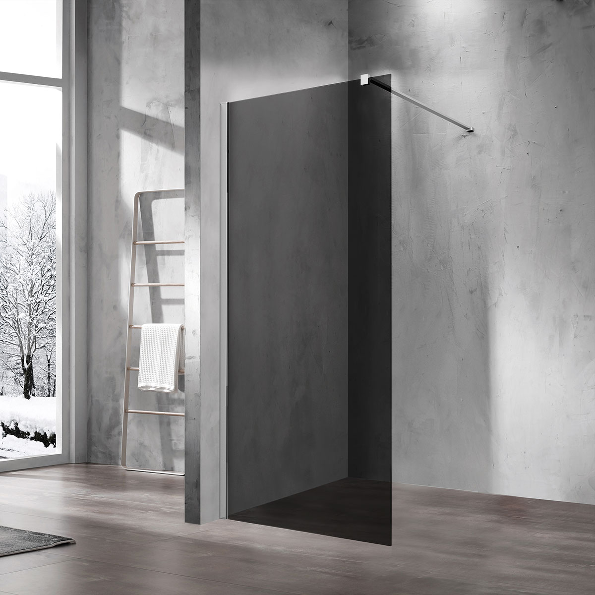 Душевая перегородка Vincea Walk-In VSW-1H100CGB, стекло тонированное, профиль чёрный матов
Душевая перегородка Vincea Walk-In VSW-1H100CGB, стекло тонированное, профиль чёрный матов